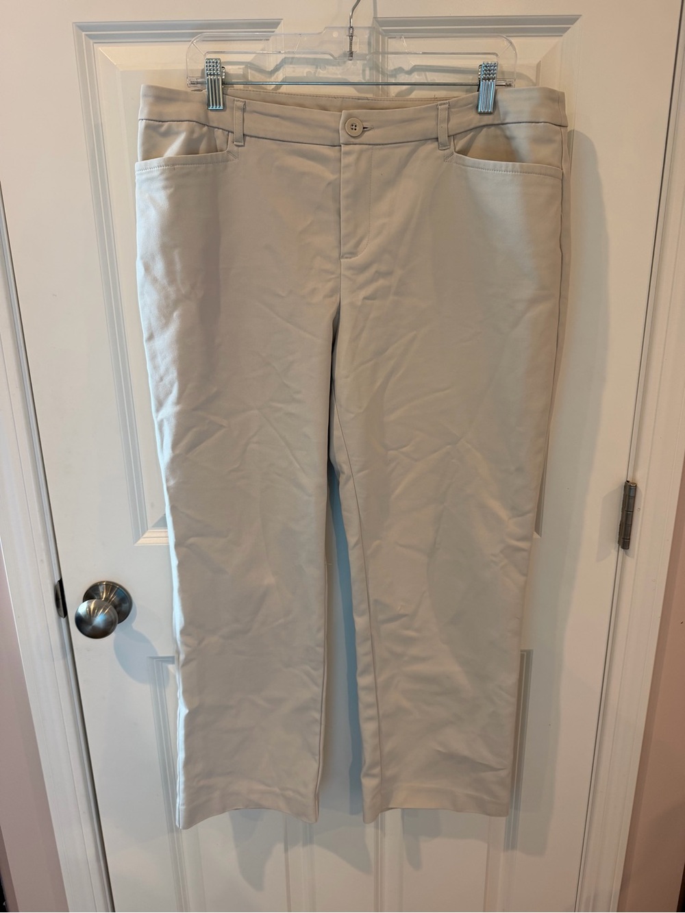 Christopher & Banks Cream Pants Size 12s